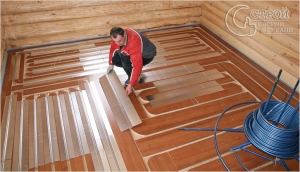 Теплый водяной пол своими руками