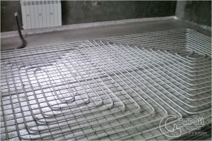 Теплый водяной пол своими руками