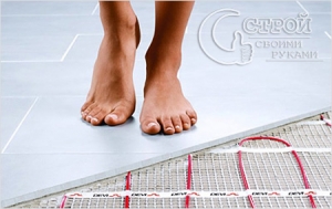 Теплый водяной пол своими руками
