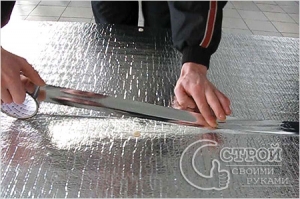 Электрический теплый пол своими руками