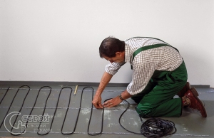 Электрический теплый пол своими руками