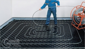 Теплый водяной пол своими руками